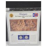 Georgia 1999 Mint Quarters & Stamps