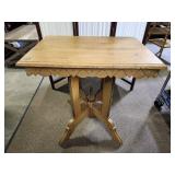 Antique Eastlake Side  Hall Table  28 x 20 x 28"h
