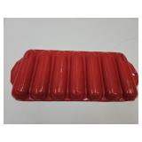 VTG Griswold Cast Iron Enamel Corn Bread Pan