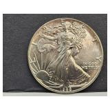 One Ounce Silver Eagle 1988  Dollar Coin