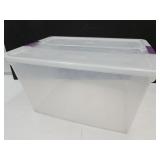 Nice Clear Storage Tote Sterilite