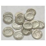 14 Silver Roosevelt Silver Dime Coins