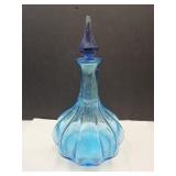 VTG TIara Blue Jeanie Bottle See Plastic Top Chip