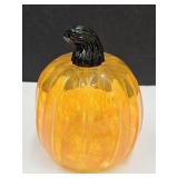 5.5" H Art Glass Pumpkin