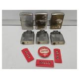 Zippo Lighters Cat, Cowboy, 3 without cases