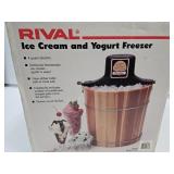 Rival Ice Cream/ Yogart Machine w Box