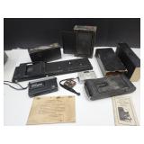 VTG Camera Lot Kodak Titler, Pocket Kodak w/Box
