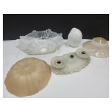 VTG Glass Light Fixtures, Globes
