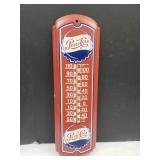Pepsi Cola Adv. Thermometer 27" Long