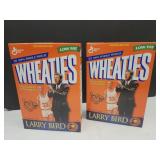 2 Unopened Larry Bird Wheaties