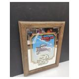 Snap On Mirror Advertising Framed 15x19