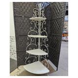 Corner Display  Shelf ( Folds up) 65" high