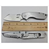 2 VTG CRKT Ed Halligan K.I.S.S. Pilar Knives