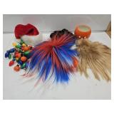 Halloween Wigs, Ceramic Pumpkin & Lights
