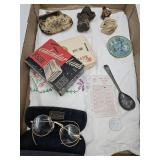 1/10th KG Eyeglasses, Unusally Statues, Bank +