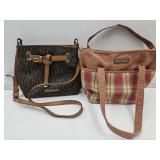 Longaberger Purse & Jones New York Purse 9" w