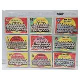 1959 Topps Baseball Team Cards