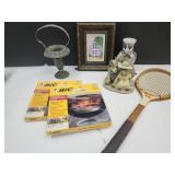 BandCraft Tennis Racket BIC Flame Disc Decor+