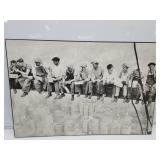 Steel Workers Construction Decor 36"  SEE DAMAGE