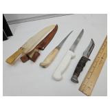 K Bar Fish Fillet & Russel International w Sheath
