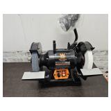 5 AMP WEN Bench Grinder BG 4280  Cast Iron Base