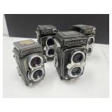 4 Yashica Mat VTG Cameras