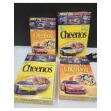 4 Sealed Cheerios Boxes NASCAR Die Cast Cars