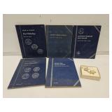 Empty Coin Books, Clip On Earrings