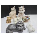 Collection of Cats Up to 10"  & Shakers
