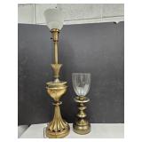 Table Lamp & Candle Lamp 18" to 35" h