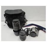 Canon EOS Rebel K2 35MM 28-90 MM  75-300 Lens