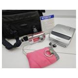 Canon Power Shot A470 & Polaroid 600 Cameras