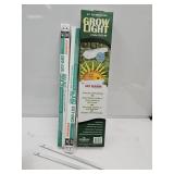 NIB Grow Ligt Table Top Stand w Bulbs