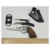 Gun Shaped Knife , Cigar Cover+++