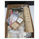 Large Lot of VTG Items Pocket Knives Calenders+