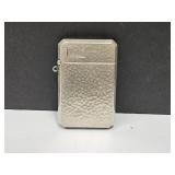 Antique Sterling Silver Match Case 1.07 OZ