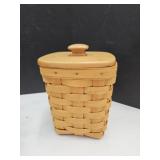 Longaberger Basket  5.5 x 6.5" h