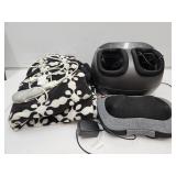 Electric Throw, Back Massager & Foot Massager
