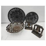 Cast Iron Lot Bookends+
