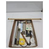 VTG Tape Measure, Folding Rule & More! See Pics!