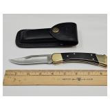 Buck 110 Knife W Sheath EXC Condition