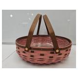 Longaberger Social Gathering Pink & Rustic 5 x14"