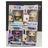 4 FUNKO POPs