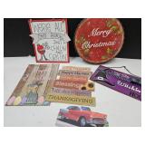 Merry Christmas Metal Bottle Cap & Others See Pics