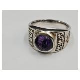 14k Gold Ring 15.7 g  wt w stone See Stone SZ11.5