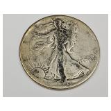 1941 Silver  Walking Liberty Half Dollar Coin