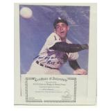 Autographed Louis Aparicio With COA