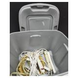 Tote w/Extension Cords & Surge Protectors +