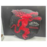 Metal Fire Ball Advertiser 29"