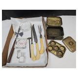 VTG Ashtray Brss Supari Box, Tavern Ashtray +